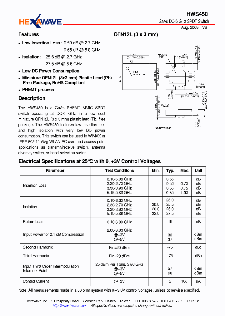 HWS450_4140193.PDF Datasheet