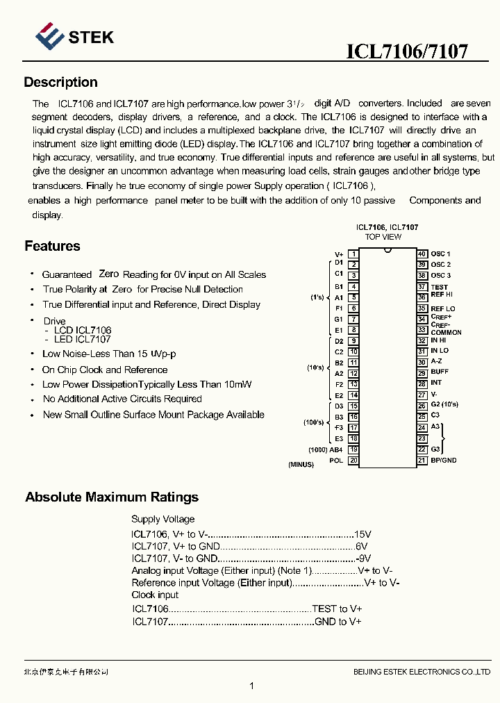 ICL7106_4151666.PDF Datasheet