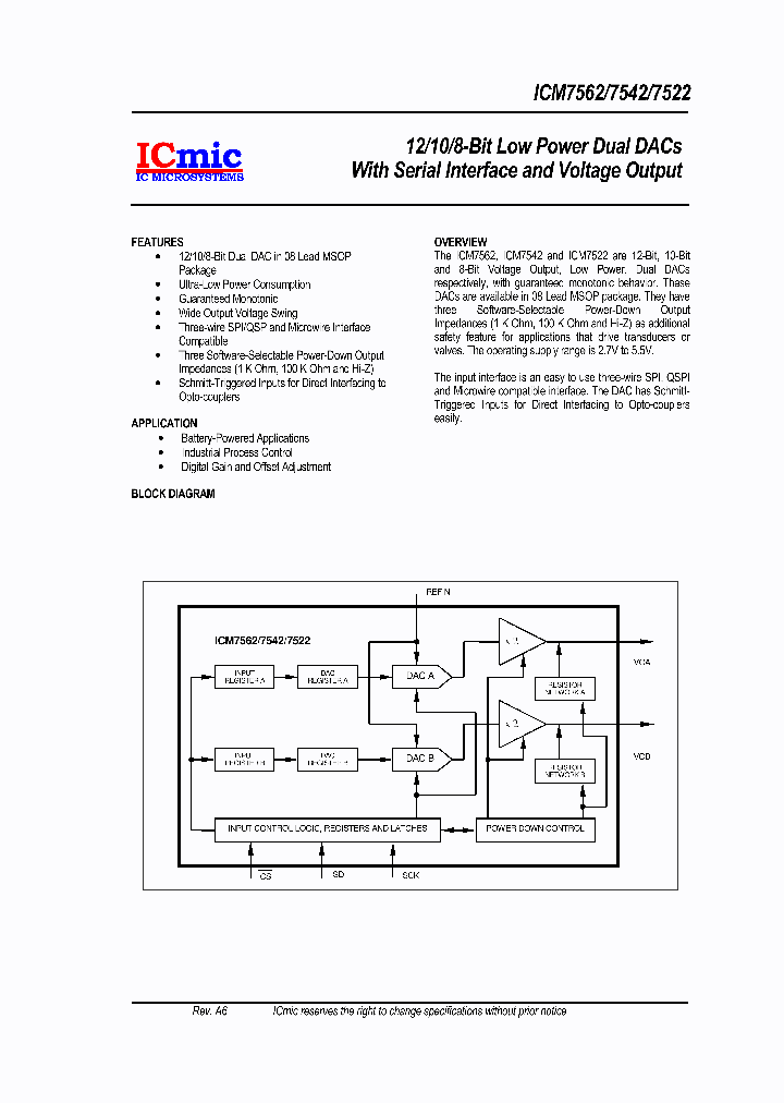 ICM7562M_4130167.PDF Datasheet