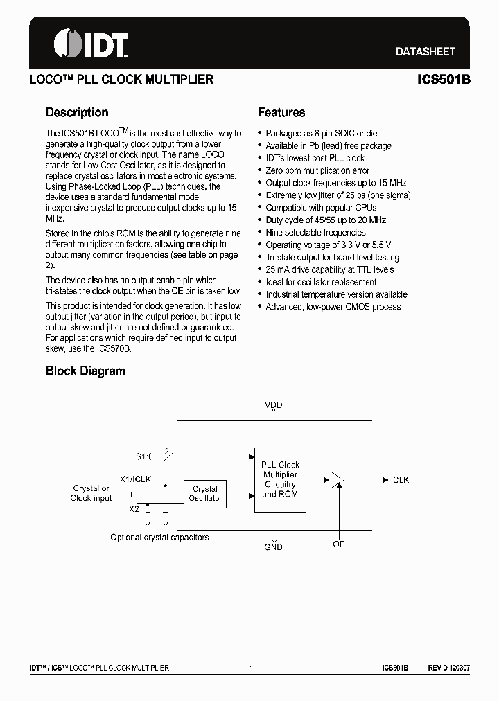 ICS501-DPK_4159458.PDF Datasheet