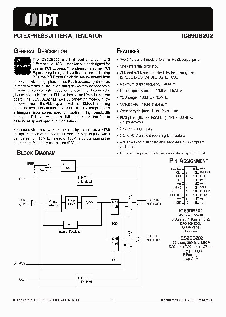 ICS9DB20206_4129091.PDF Datasheet