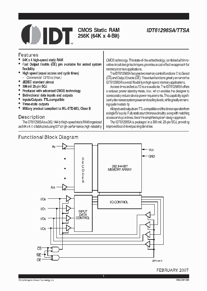 IDT61298SA07_4161736.PDF Datasheet