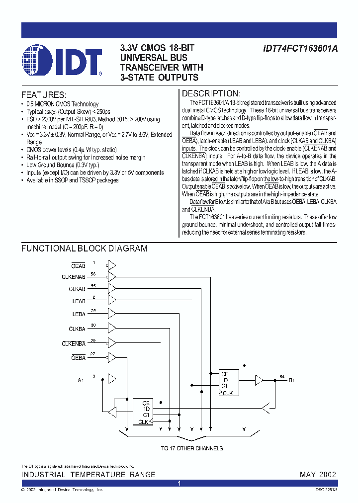 IDT74FCT163601A_4103068.PDF Datasheet