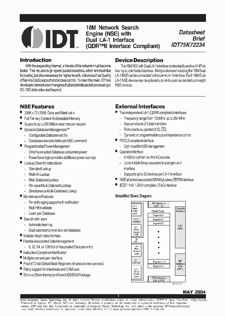 IDT75K72234_4114117.PDF Datasheet