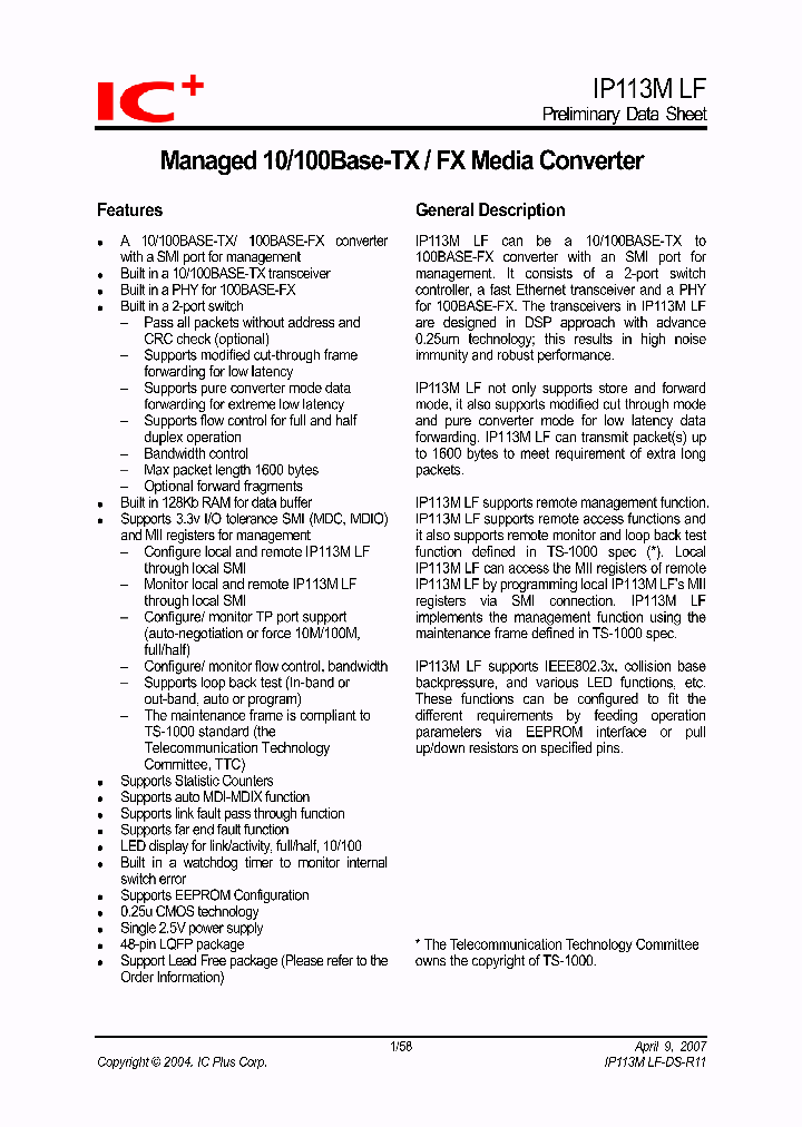 IP113MLF-DS-R01_4129532.PDF Datasheet