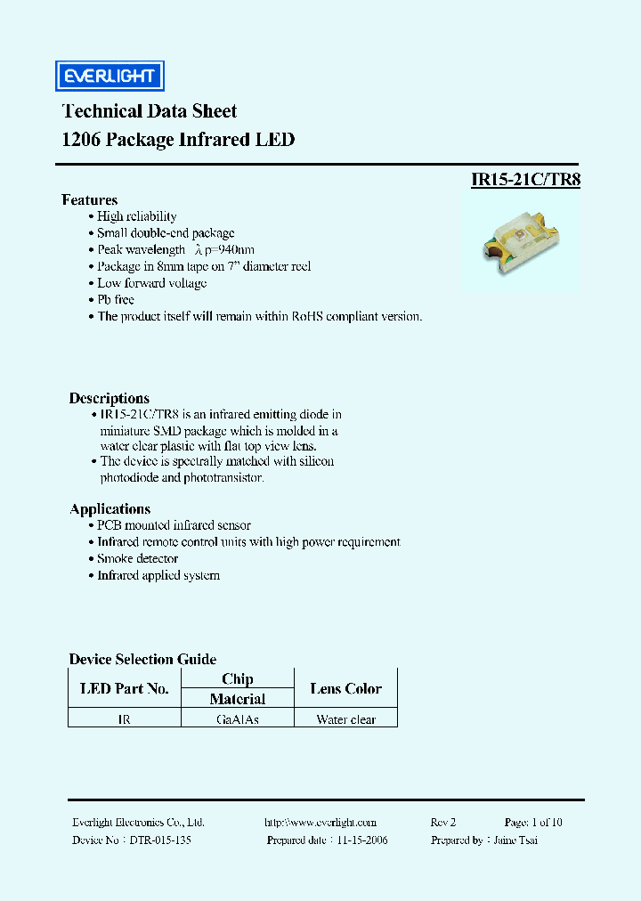 IR15-21C-TR8_4147685.PDF Datasheet