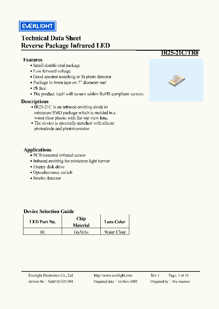 IR25-21C-TR8_4147528.PDF Datasheet
