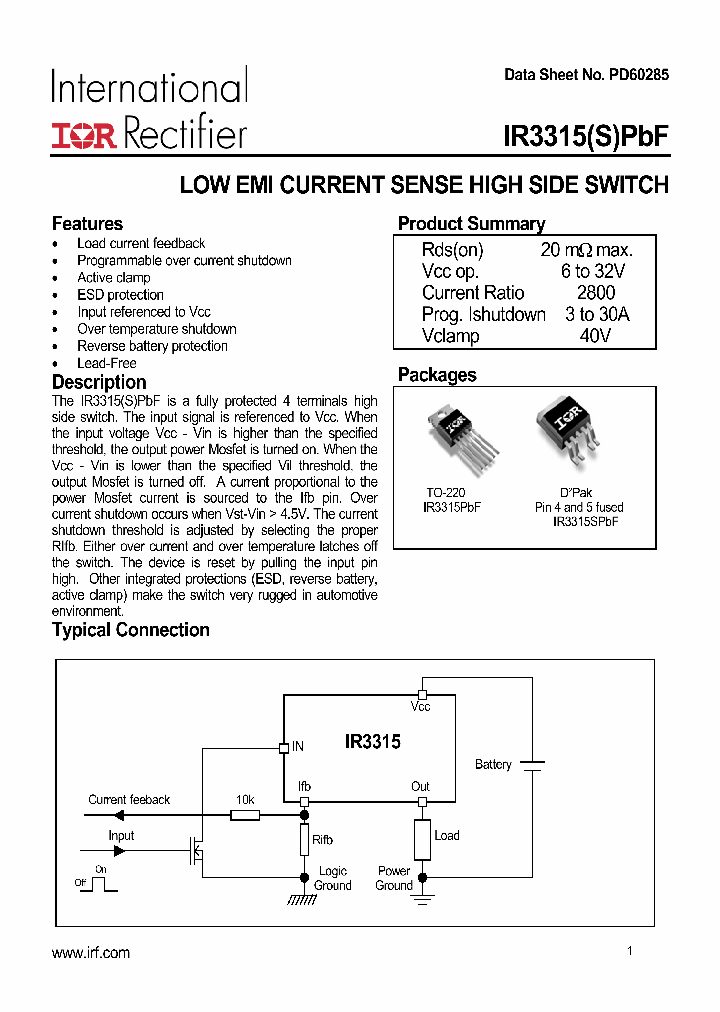 IR3315_4127911.PDF Datasheet