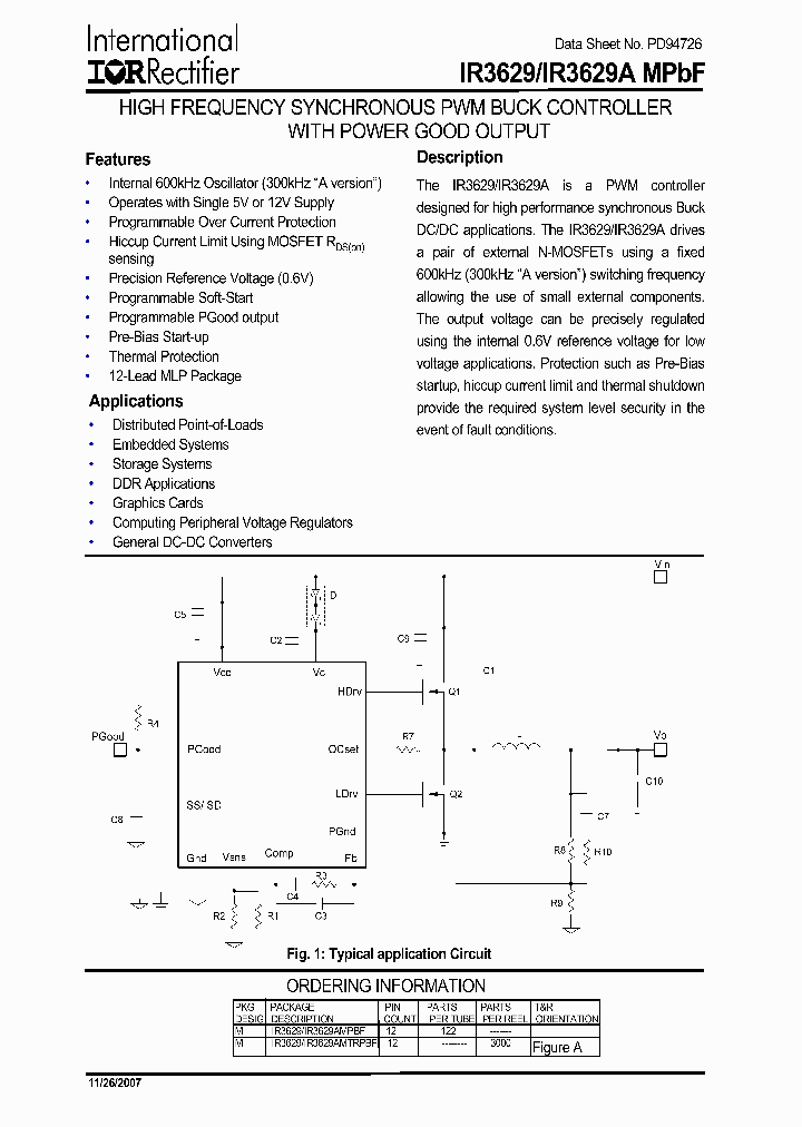 IR3629_4107340.PDF Datasheet