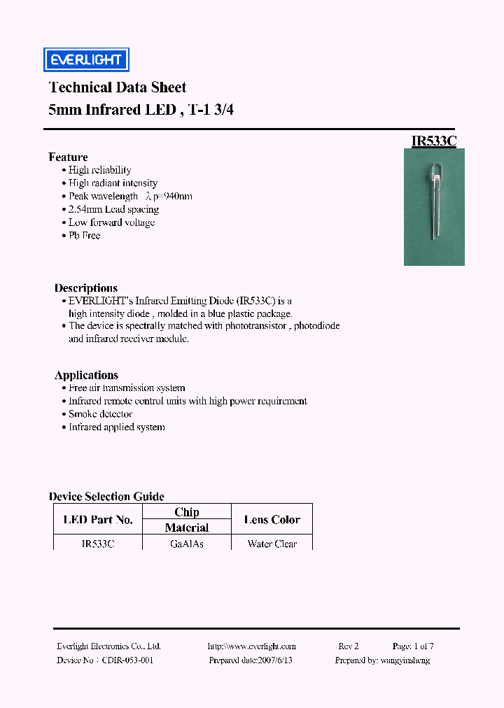 IR533C_4160043.PDF Datasheet