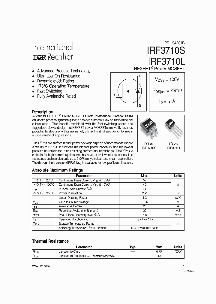 IRF3710X_4102850.PDF Datasheet