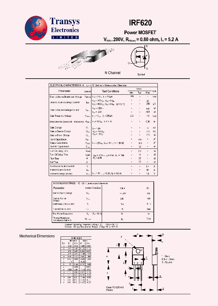 IRF620_4106673.PDF Datasheet
