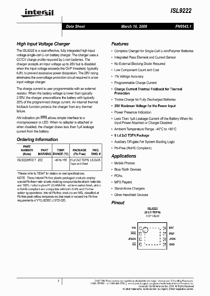 ISL9222IRTZ-T_4138894.PDF Datasheet