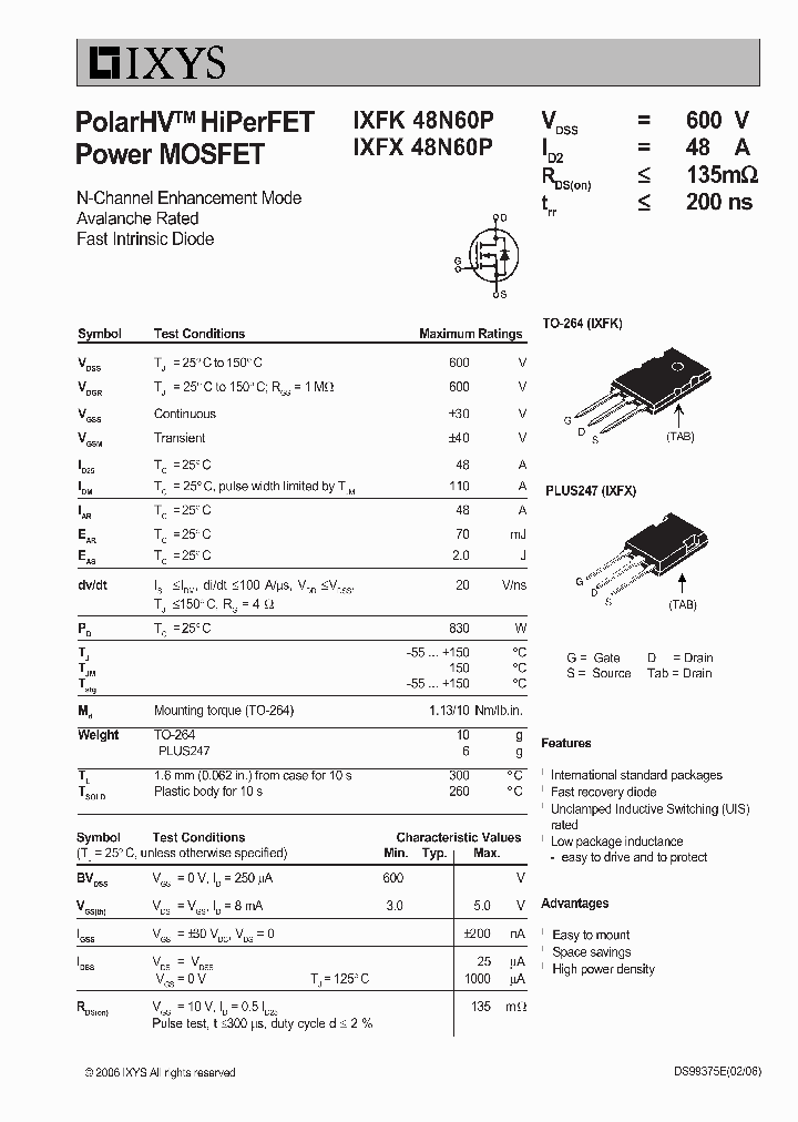 IXFX48N60P_4130456.PDF Datasheet