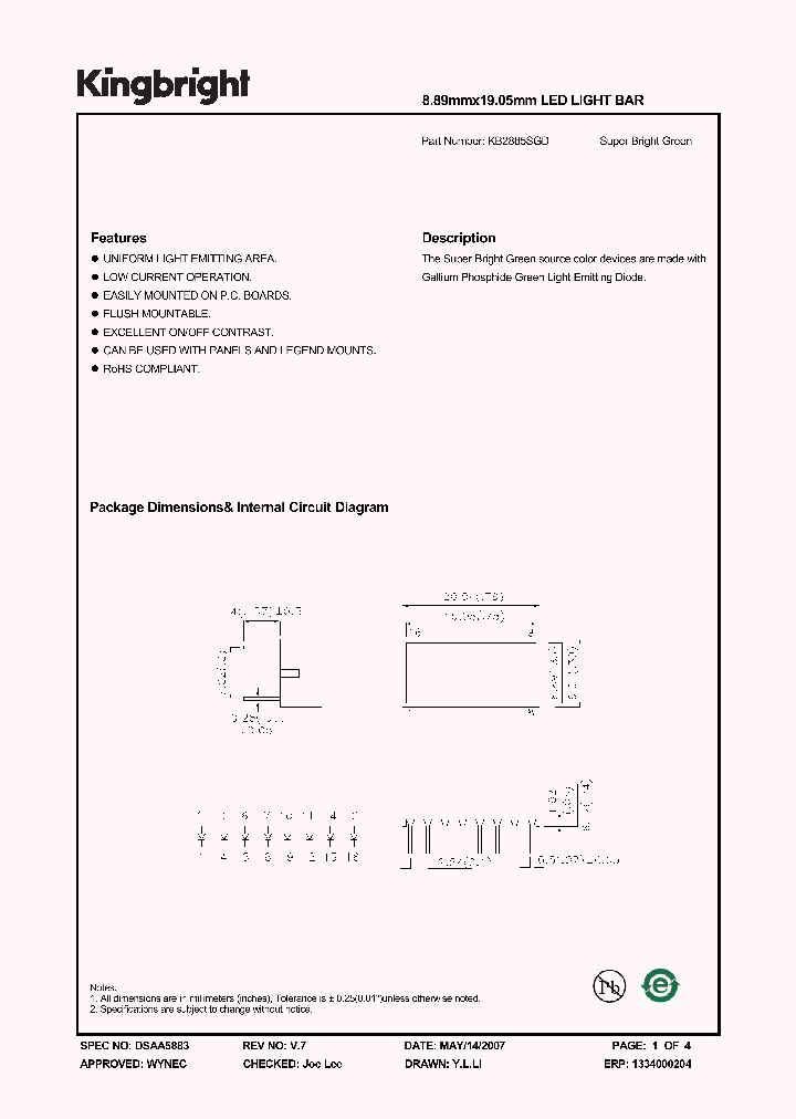 KB2885SGD_4114910.PDF Datasheet