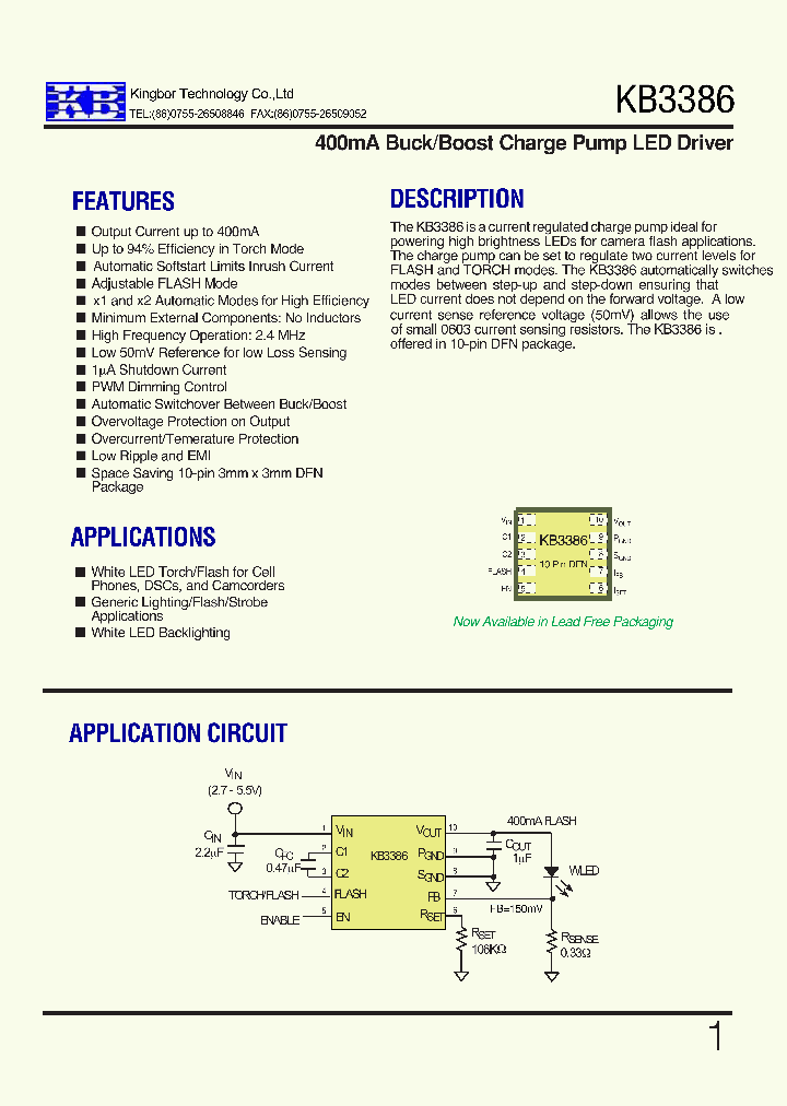 KB3386ER_4126773.PDF Datasheet