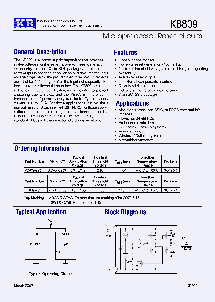 KB809-293_4126759.PDF Datasheet