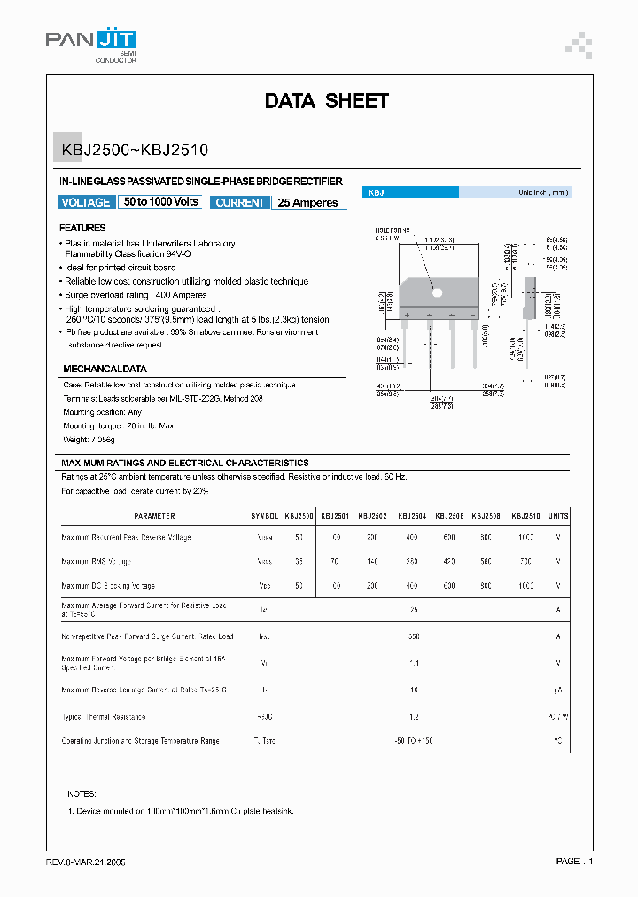 KBJ2500_4120554.PDF Datasheet