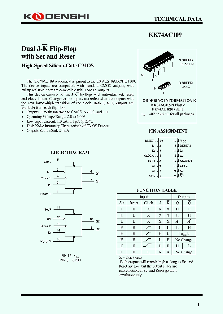 KK74AC109_4115929.PDF Datasheet