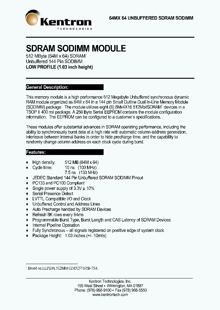 KT6464SSN0UBL-XX_4149736.PDF Datasheet