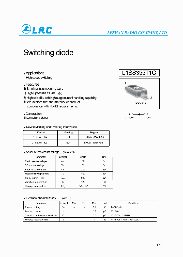 L1SS355T1G_4165166.PDF Datasheet