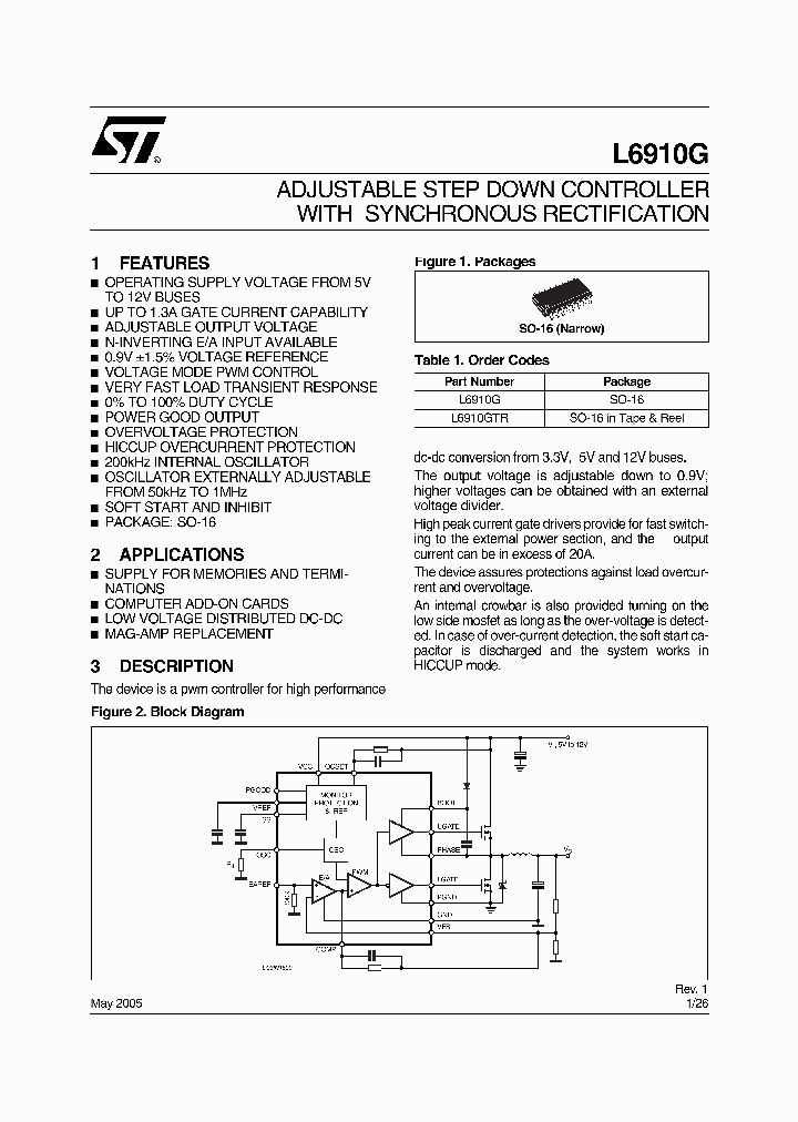 L6910GTR_4162744.PDF Datasheet