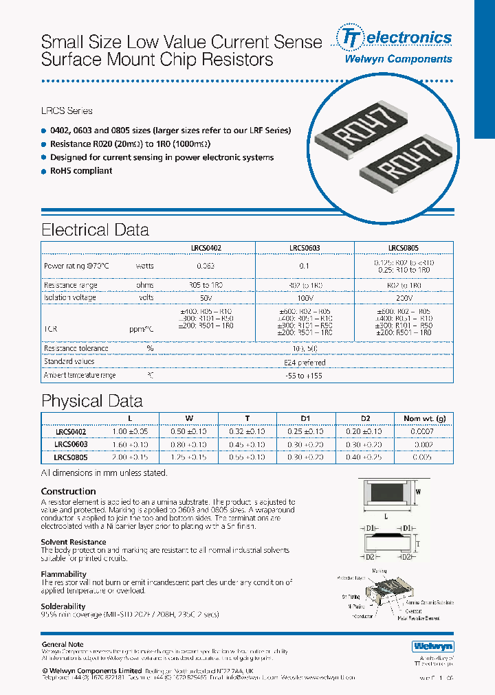 LRCS0805_4150818.PDF Datasheet