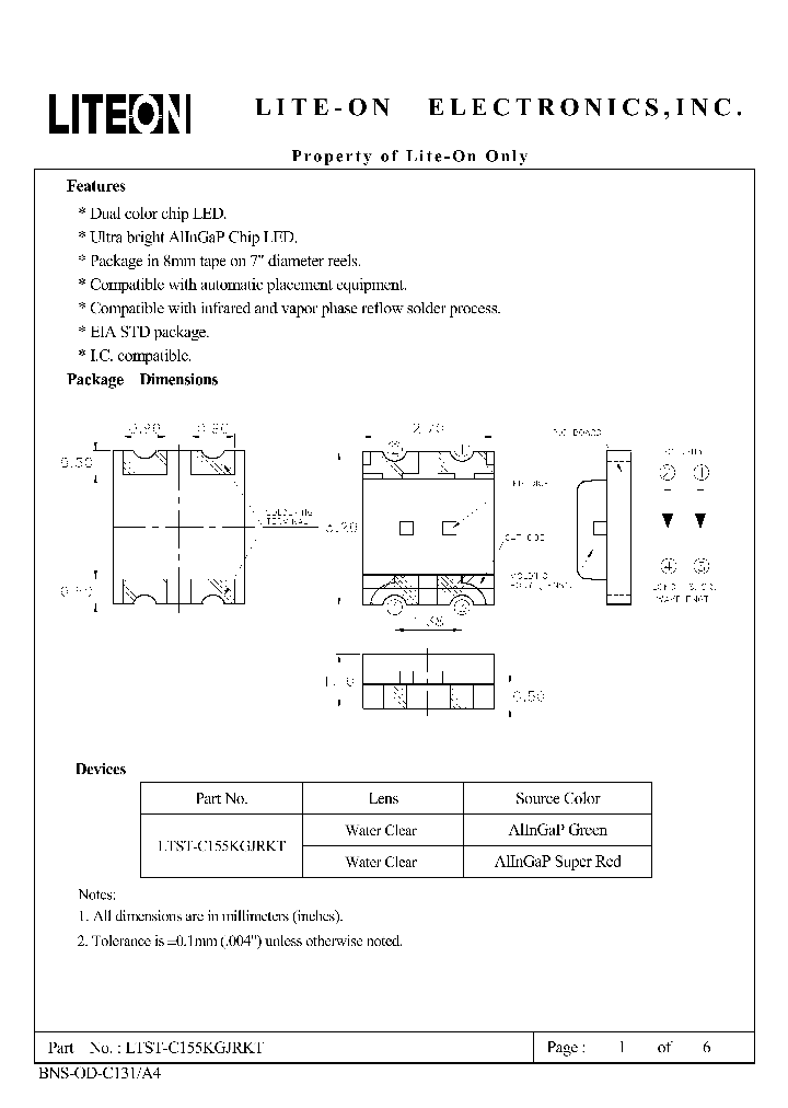 LTST-C155KGJRKT_4156195.PDF Datasheet