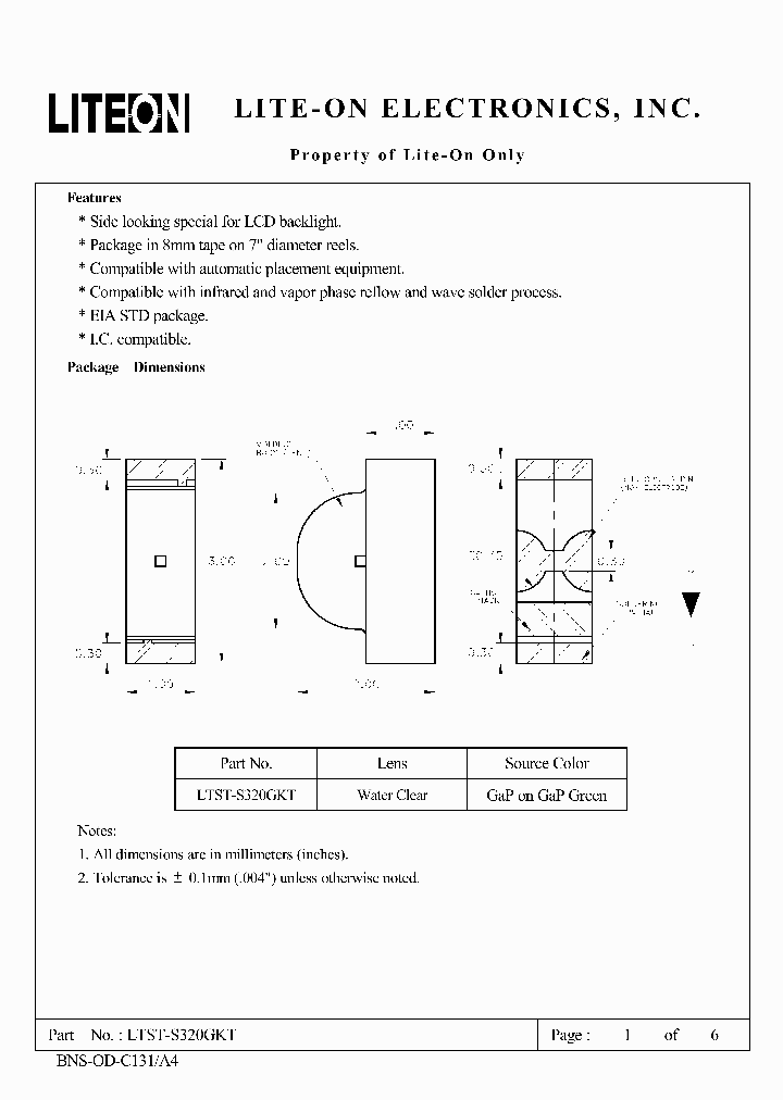 LTST-S320GKT_4114780.PDF Datasheet