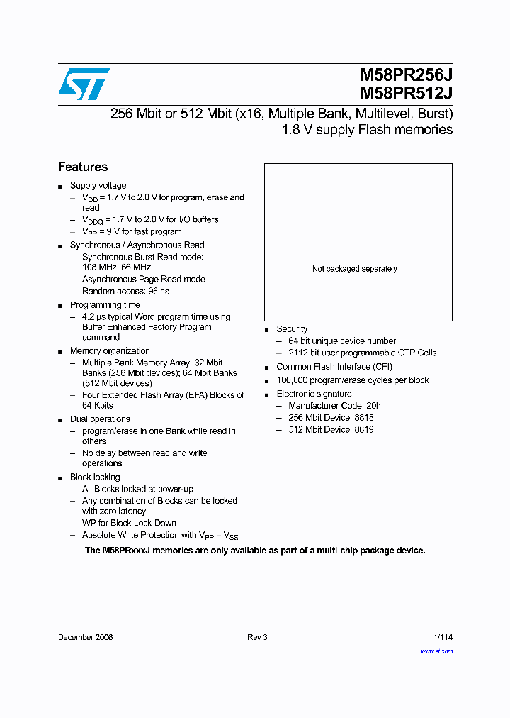 M58PR512JE96ZB5E_4123165.PDF Datasheet
