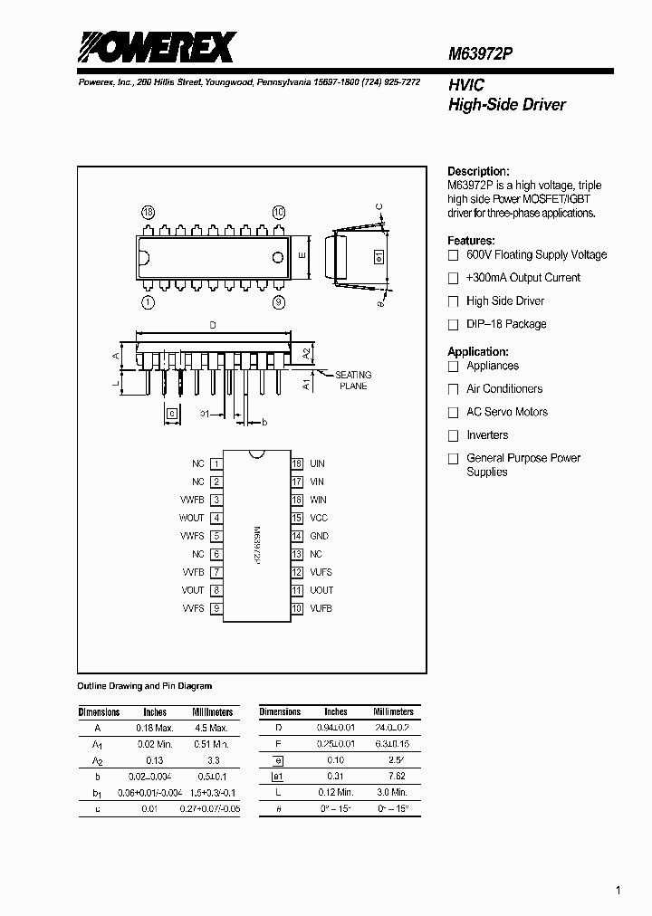 M63972P_4136123.PDF Datasheet