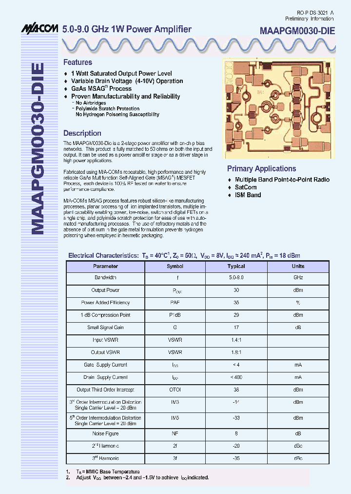 MAAPGM0030-DIE_4164133.PDF Datasheet