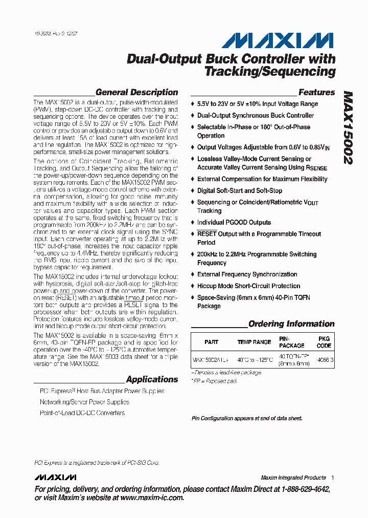 MAX15002ATL_4152943.PDF Datasheet