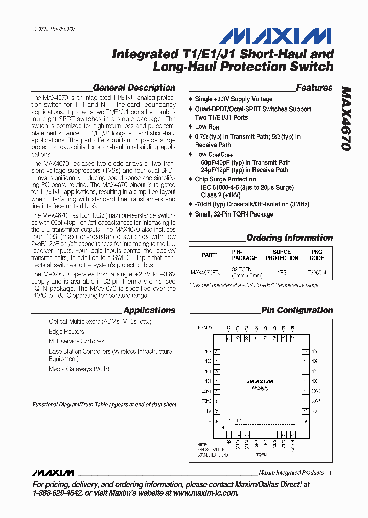 MAX4670ETJ_4118354.PDF Datasheet