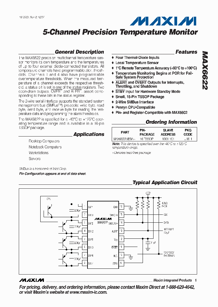MAX6622UE9A_4132484.PDF Datasheet