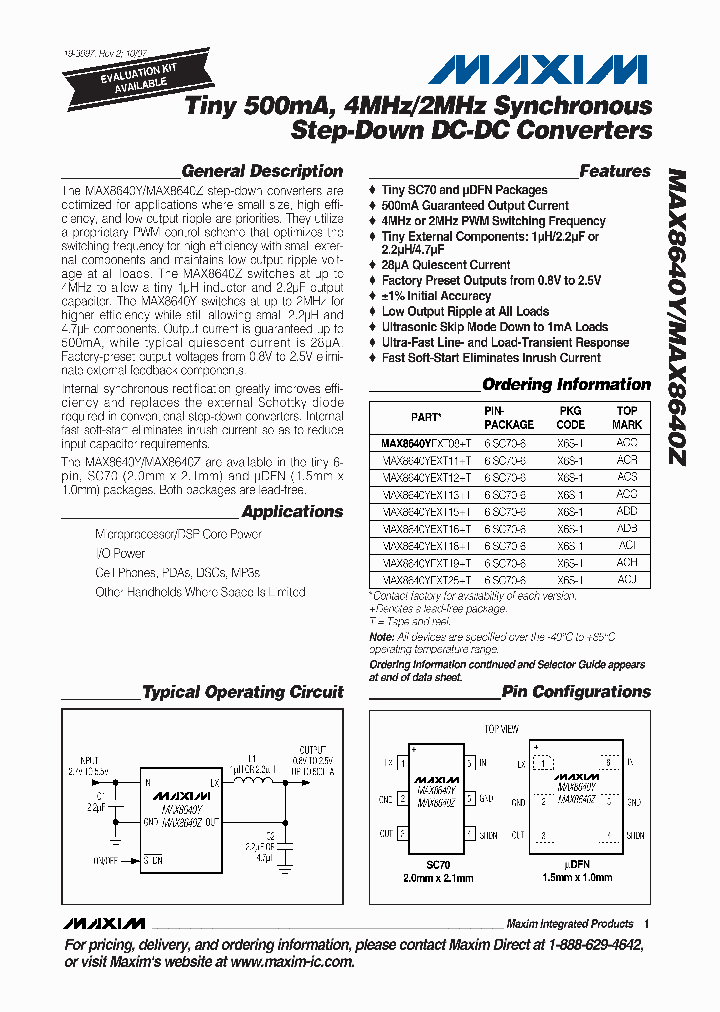 MAX8640Y0710_4127814.PDF Datasheet