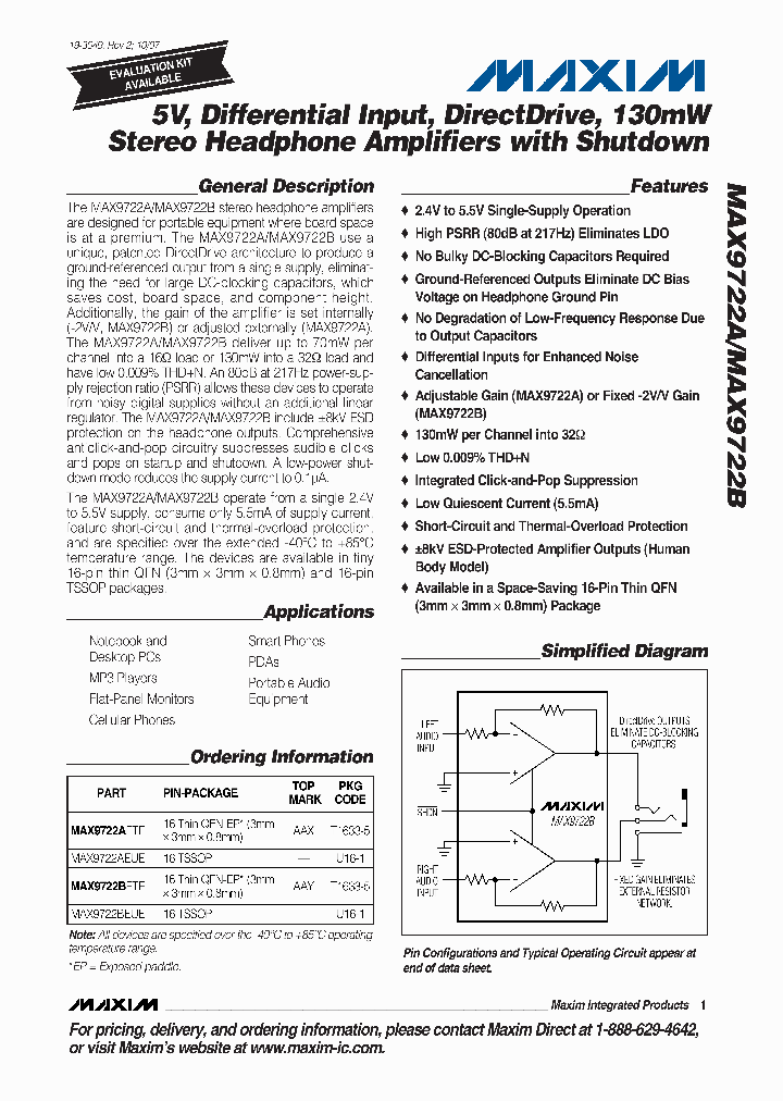 MAX9722A07_4127579.PDF Datasheet