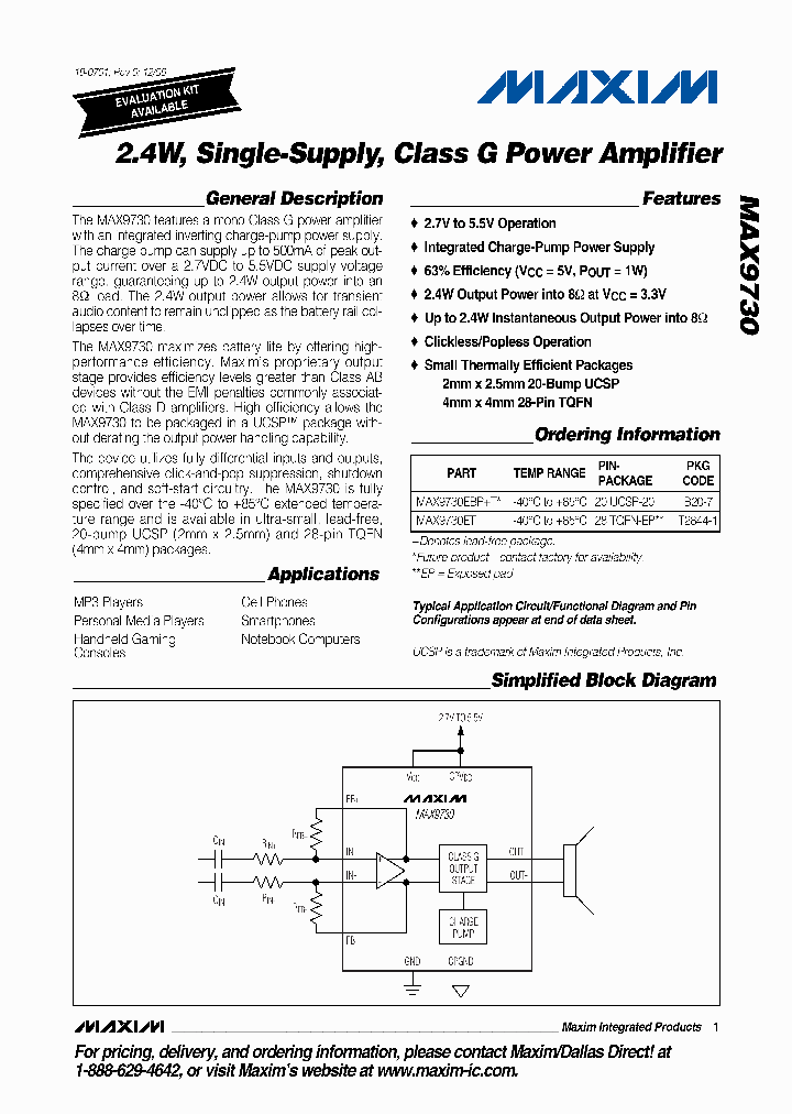 MAX9730_4114906.PDF Datasheet