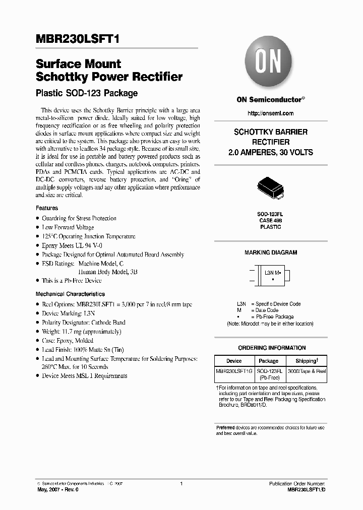 MBR230LSFT1_4112929.PDF Datasheet