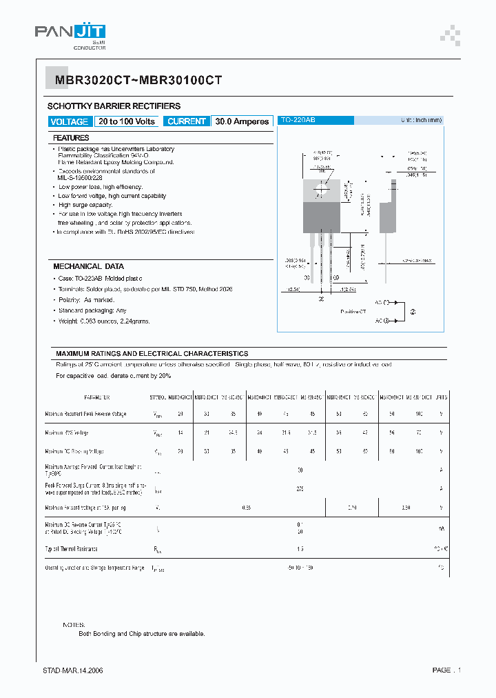 MBR3020CT_4120356.PDF Datasheet