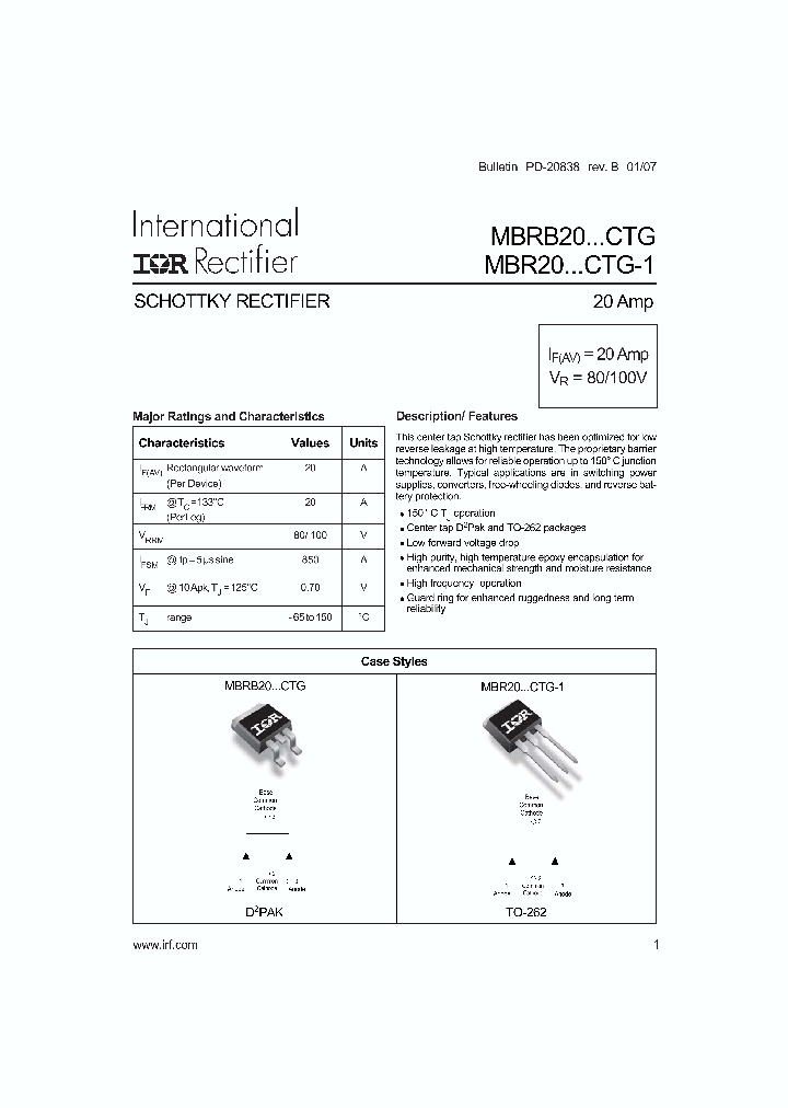 MBRB20100CTG-1TRL_4160118.PDF Datasheet