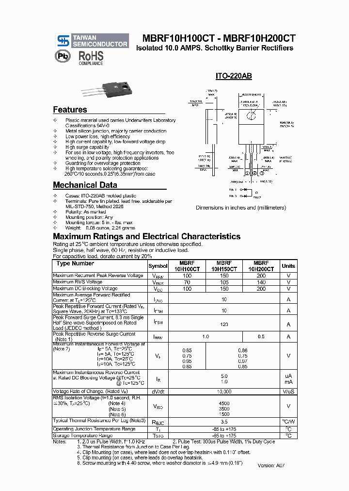 MBRF10H150CT_4160302.PDF Datasheet