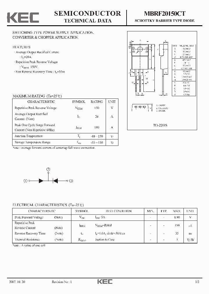 MBRF20150CT_4154518.PDF Datasheet