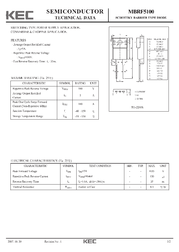 MBRF5100_4132107.PDF Datasheet