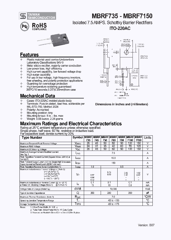 MBRF7150_4161297.PDF Datasheet