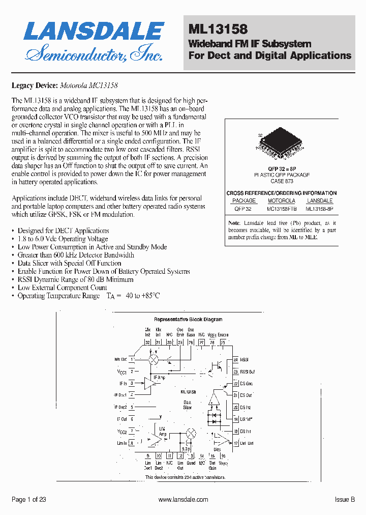 MC13158FTB_4108454.PDF Datasheet