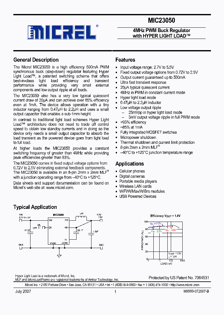 MIC23050_4110369.PDF Datasheet