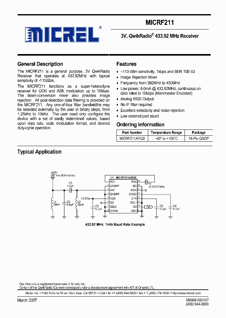 MICRF211AYQS_4103634.PDF Datasheet
