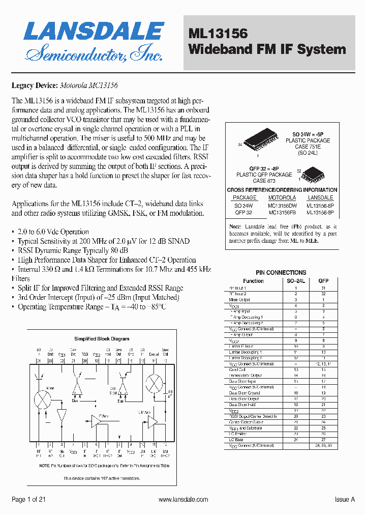 MC13156DW_4108452.PDF Datasheet