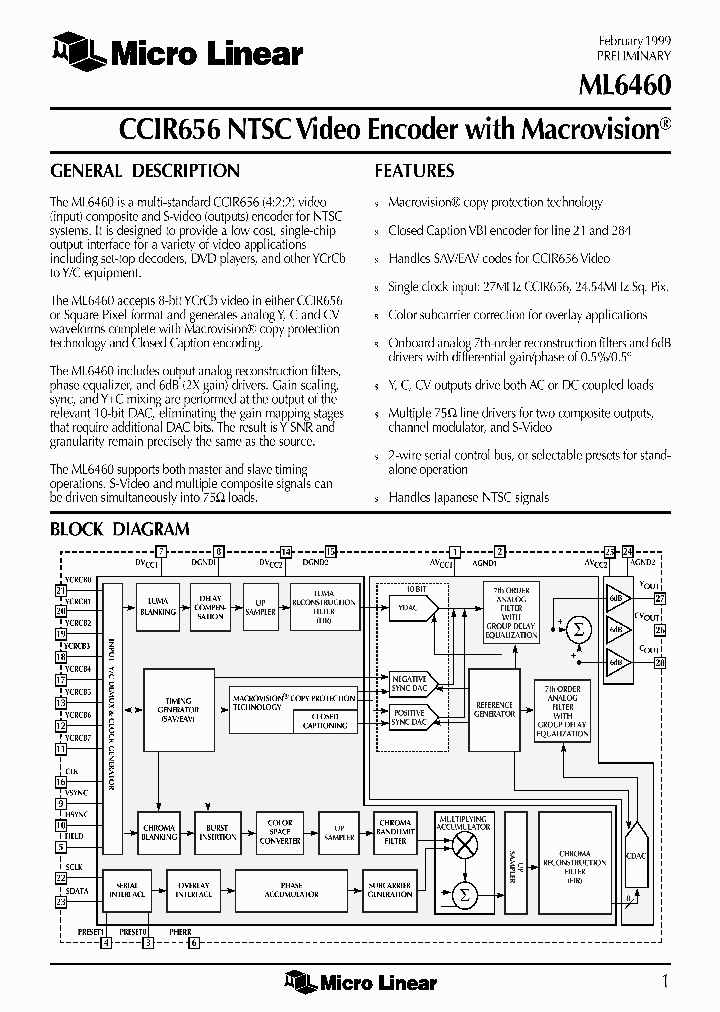 ML6460_4105462.PDF Datasheet